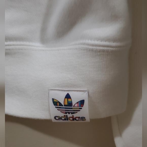 Limited edition: π³οΈβπ Adidas Love Unites Oversize Hoodie- Men Small/ Women Med - Picture 5 of 6
